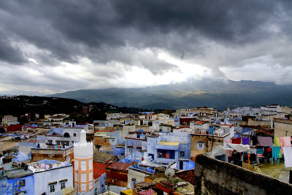 Ciel bas sur Chefchaouen