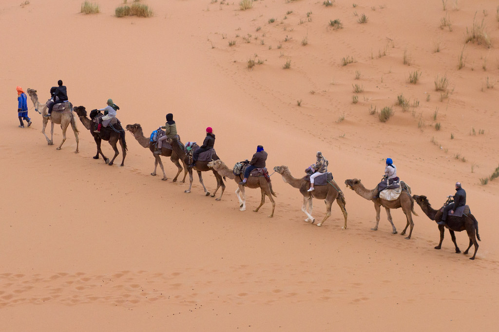 Tour de 8 días desde Casablanca a Merzouga y regreso